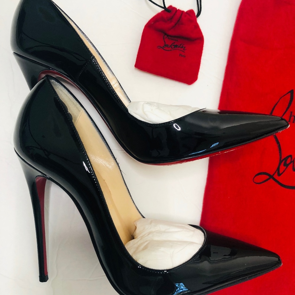 Black Patent Leather "So Kate"